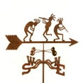 thumbnail image 1 of EZ Vane EZ1902-GR Kokopelli Weathervane with Garden Mount, 1 of 1
