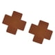 thumbnail image 2 of Cubrepechos Adhesivo Jinwen 2 Piezas Marron Oscuro, 2 of 8
