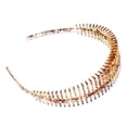thumbnail image 3 of Diadema de Plástico flexible Baoblaze con Peine para el cabello de Mujer 2x, 3 of 8