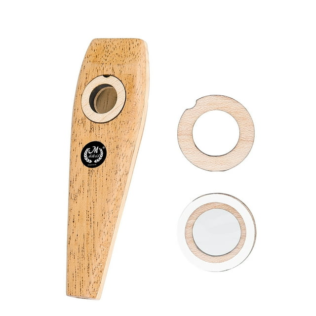 Kazoo Instrumento de viento de madera Kazoo extremadamente fácil de aprender y tocar Instrumento musical Regalo de fiesta de música para niños adultos de todas las edades Tomshoo Kazoo