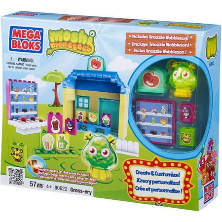 Mega Bloks Moshi Monsters Gross-ery Store Play Set