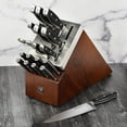 thumbnail image 3 of Henckels Forged Accent 20 Piece Self-Sharpening Knife Block Set, Black Handles, 3 of 11