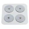 Drive Medical PainAway Long Lasting Electrodes for TENS Unit, Round Pads, Pack of 4