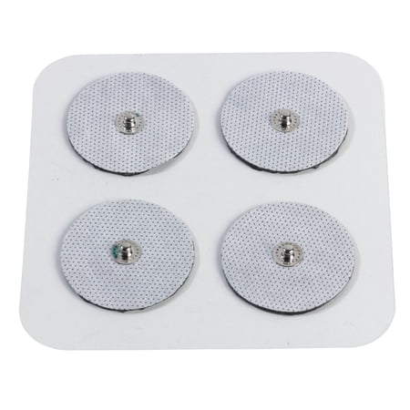 Drive Medical PainAway Long Lasting Electrodes for TENS Unit, Round Pads, Pack of 4