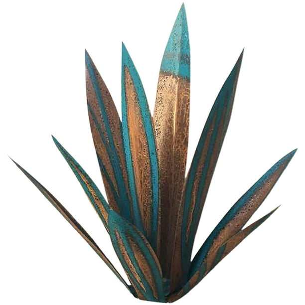 Planta De Agave De Metal, Decoración Artística Para Jardín, Estatua, Estacas Para Patio, Adornos Para Césped, Plantas De Metal Para Patio Al Aire Libre Cateissary HA042531-01