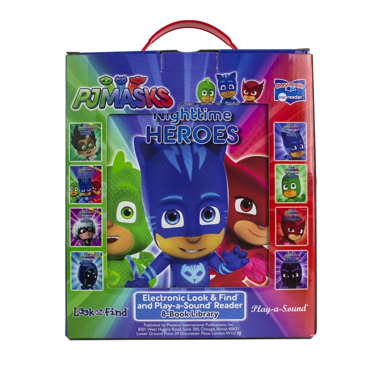 PJ MASKS ミーリーダー 英語絵本8冊＋本体me reader PJ Masks: Me Reader 8-Book Library and Sound Book Set - Walmart.com