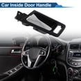 thumbnail image 3 of Mango de puerta interior trasera izquierda del lado del pasajero para VW Bora 2008-2012 Mango de puerta interior Negro Cromo 1 Pc, 3 of 6