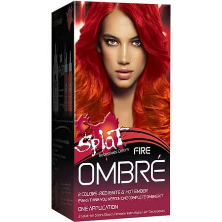 Splat 30 Wash Ombre Fire Hair Color Kit Tiendamia Com