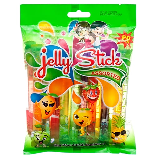 New 377944 Jelly Sticks Asst Flavor 20Ct (24Pack) Candy Bag Cheap