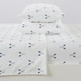 thumbnail image 3 of Great Bay Home Rustic Lodge Microfiber Wrinkle Resistant Sheet Set  (Full, Oar), 3 of 6