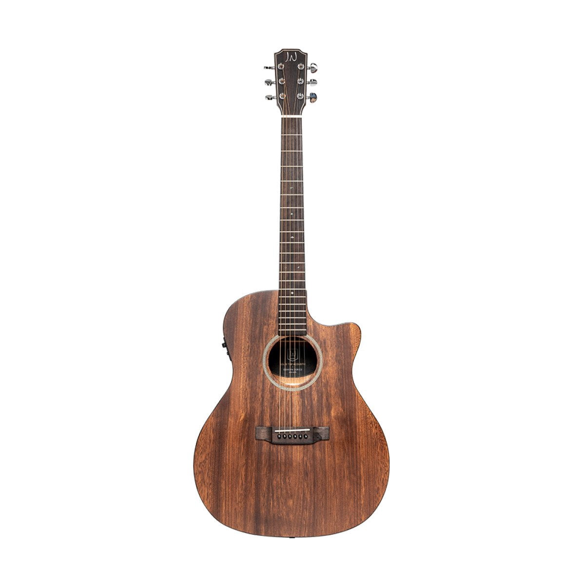 JN Guitars Dovern Series Cutaway Acoustic Electric Auditorium Guitar - DOV-ACFI