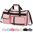 thumbnail image 1 of Bolsa de viaje MAXTOP, bolsa de gimnasio para mujer, rosa con compartimento para zapatos, 1 of 8