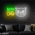 thumbnail image 3 of C-CRAFT Cowboy Pizza Neon Led Light Wall Art for Italian Pizza Restaurant Decor, 3 of 4