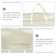 thumbnail image 3 of ADDHAT Cesta De Ropa Plegable De Tela Para El Hogar Con Asas Largas Y Gran Capacidad, 3 of 6