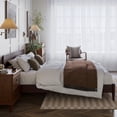 thumbnail image 3 of Aria King Solid Wood Modern Low Profile Platform Bed in Espresso, 3 of 14