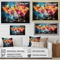 thumbnail image 4 of Designart "Confetti Cocktails IV" Food & Beverage Floater Framed Wall Art Living Room, 4 of 7
