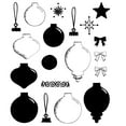 thumbnail image 6 of Sizzix Stamp Set with Framelits Dies, Baubles by 49 & Market, 6 of 6