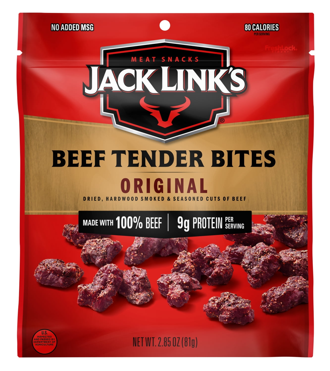 Jack Link's Original Beef Steak Tender Bites, 2.85 Oz
