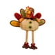 thumbnail image 3 of Muñeco de pavo de Acción de Gracias, lindo juguete coleccionable, decoración de mesa para Acción de Gracias. Flor, 3 of 9