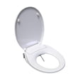 thumbnail image 1 of Saniwise SW-2040-F8-WHT Haun Round Bidet Toilet Seat, 1 of 6