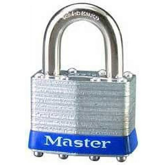 Master Lock No. 1 Universal Pin Laminated Padlock 1UP Pack of 6