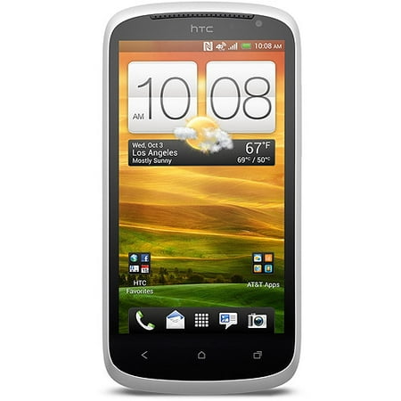 HTC AT&T One VX GSM Smartphone, White (Unlocked)
