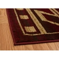 thumbnail image 4 of United Weavers 750 00130 58 Tapis de Zone 5 Pi. 3 Po. x 7 Pi. 2 Po. Affinity Teton, Rouge, 4 of 4