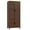 brown, variant on Tzou 72" Wooden Wardrobe Cabinet with Hanging Rod – Freestanding Tall Clothing Armoire, 18 Adjustable Shelves, 4 Doors, Soft-Close Hinges – Farmhouse Storage for Bedroom, Apartment