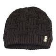 thumbnail image 3 of SPRING PARK Men's Fashion Winter Outdoor Beanies Bonnet Knitted Hat Soft Solid Color Braid Warm Cap, 3 of 6