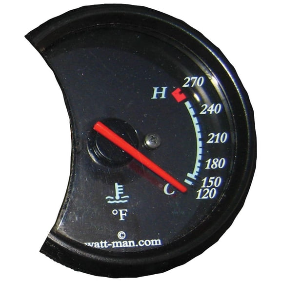 Watt-Man Coolant Temperature Face Overlay Lexan