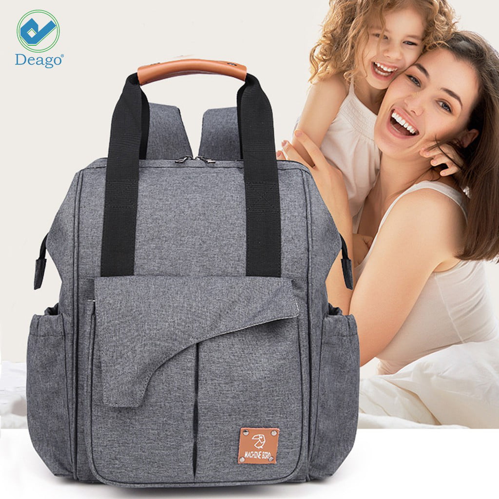 Deago Diaper Bag Backpack - Multi-Function Waterproof Baby Nappy Bags ...