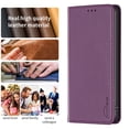 thumbnail image 5 of Decase Cover For iPhone 14 Plus,Shockproof PU Leather Book Folding Flip Folio Case with Card Holders Kickstand Magnetic Closure TPU Inner Shell Protective Cover for Women Men,purple, 5 of 6