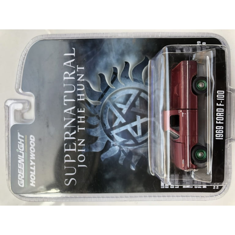 GREENLIGHT 1:64 SUPERNATURAL JOIN THE HUNT 1969 FORD F-100 GREEN