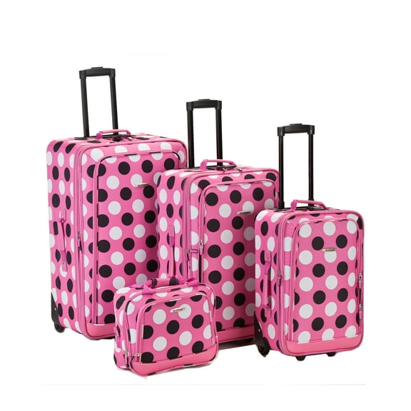 Rockland Luggage 4 Piece Escape Softside Luggage Set
