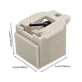 thumbnail image 6 of Record Player Needle for Audio-Technica AT3600L Phonograph Turntable Vinyl Record Player Rhombus Tip Stylus Replacement Parts Accessories, 6 of 8