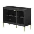 thumbnail image 4 of Modway Alchemist 48" Double Sink Bathroom Vanity in Black Black, 4 of 10