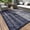 Navy, variant on MontVoo Outdoor Rug Waterproof 6x9 ft Outdoor Carpet Patio Rug Mat Reversible RV Camping Rug Plastic Straw Outside Rug for Balcony Porch Deck Picnic Beach Modern Grey