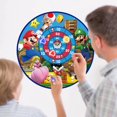 thumbnail image 4 of Tablero de dardos YOPENMOUNE Mario Party de 26 pulgadas con 12 bolas adhesivas, 4 of 5