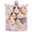 50x40, variant on Floral Guinea Pig Blanket, Cute Spring Garden Animals Fleece Blanket, Pastel Flower Easter Home Decor Gift for Women 50x40