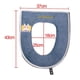 thumbnail image 3 of Asiento de inodoro impermeable Vevor conejito azul universal con cremallera, 3 of 4