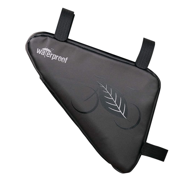 BEADCEST Top Tube Bags for Cycling Waterproof Cycling Bags Black Practical Bike Accessories 1 Set