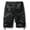 Dark Gray, variant on AXXD Men Shorts With Zipper Pocket Sports Leisure Multi-Pockets Relaxed Summer Shorts Clearance