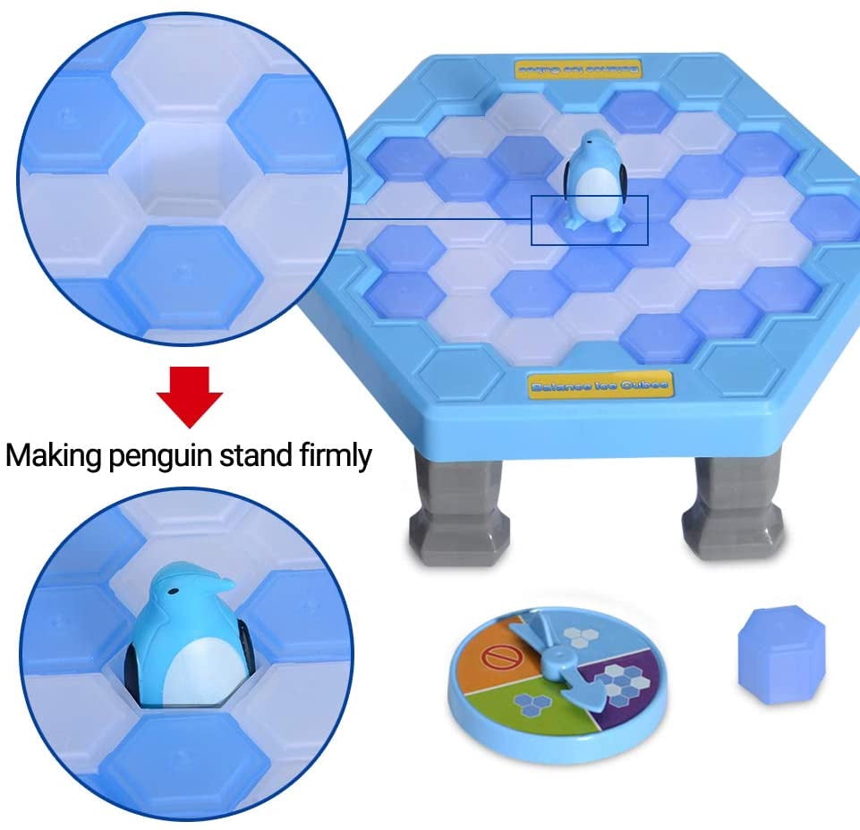 Arctic Action Save The Penguin Ice Breaking Board Game
