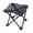 🍒 Black_Hot#4015, variant on Folding Camping Stool Breathable Mesh Seat - Portable Lightweight Stainless Frame, Black Brown, 25x25x22cmChair for Fishing, Hiking, Outdoor