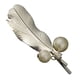 thumbnail image 2 of Pinza para el cabello Macarena de hoja vintage Perno de Bobby, 2 of 5