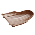 thumbnail image 3 of DOLITY Melamine Snack Plate Brown 24cm, 3 of 6