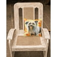 thumbnail image 2 of Carolines Treasures BB9920PW1818 Chinese Crested Fall Fabric Decorative Pillow  18H x18W multicolor, 2 of 2