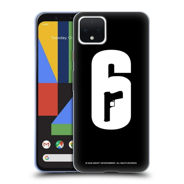Head Case Designs Officially Licensed Tom Clancy S Rainbow Six Siege Logos Black And White Soft Gel Case Compatible With Google Pixel 4 Walmart Com