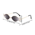 thumbnail image 2 of Wiywef Stylish Fish Shape Sunglasses For Women Hawaiian Party Beach Sunglasses Uv Protected Fashion Shades Party Eyewear, 2 of 7