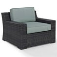 thumbnail image 1 of Pemberly Row Wicker Patio Chair in Brown and Mist, 1 of 10